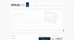 Desktop Screenshot of coldmix.com.br